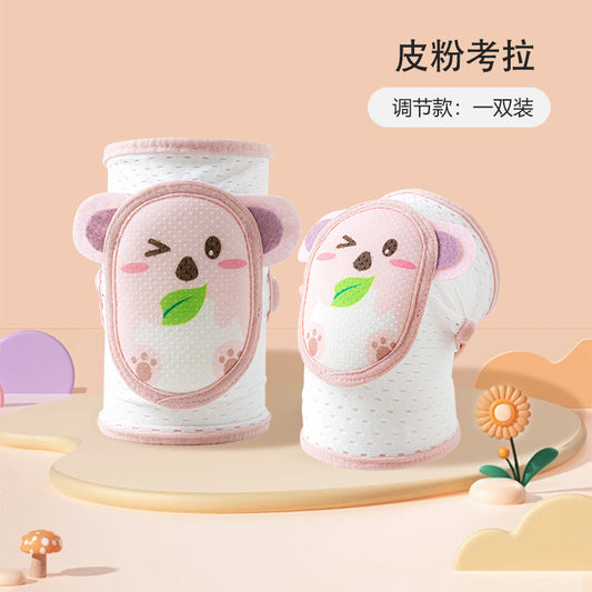 Baby Knee Pads, Crawling Equipment, Baby Protective Gear, Kidsren Learning to Walk, Crawling, Anti-Fall Knee Pads, Elbow Pads, Thin Summer